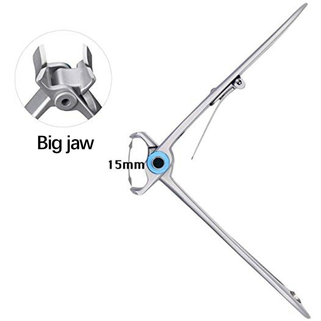 Set of 6 Thick Toenail Clippers Set Stainless Steel Tool Heavy-Duty Durable
