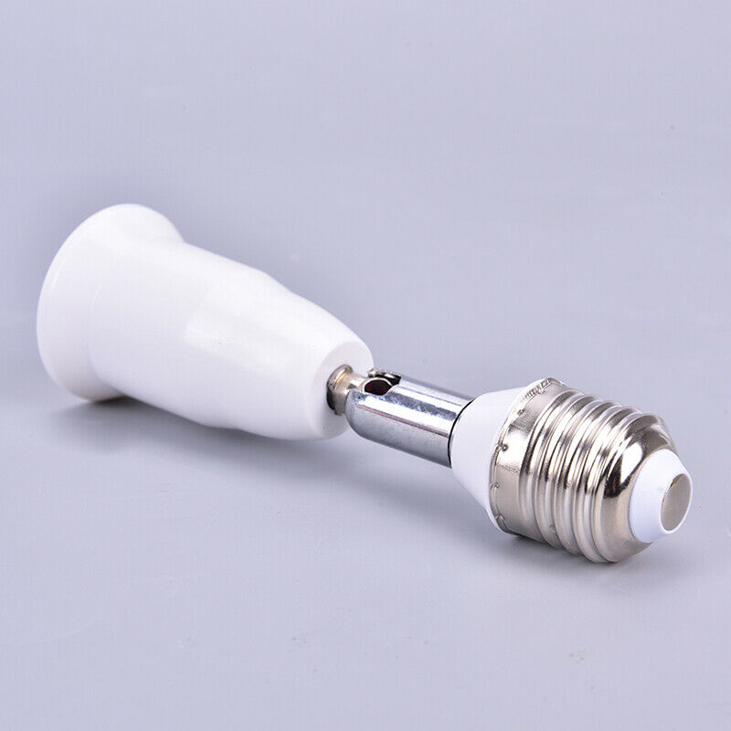 Adjustable E27 To E27 Base LED Bulb Adapter Converter Lamp Holder Splitt.l8