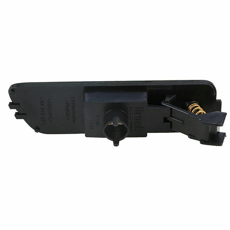1x Black Car Front Left Side Marker Corner Light For VW Jetta Golf MK4 1999-2005