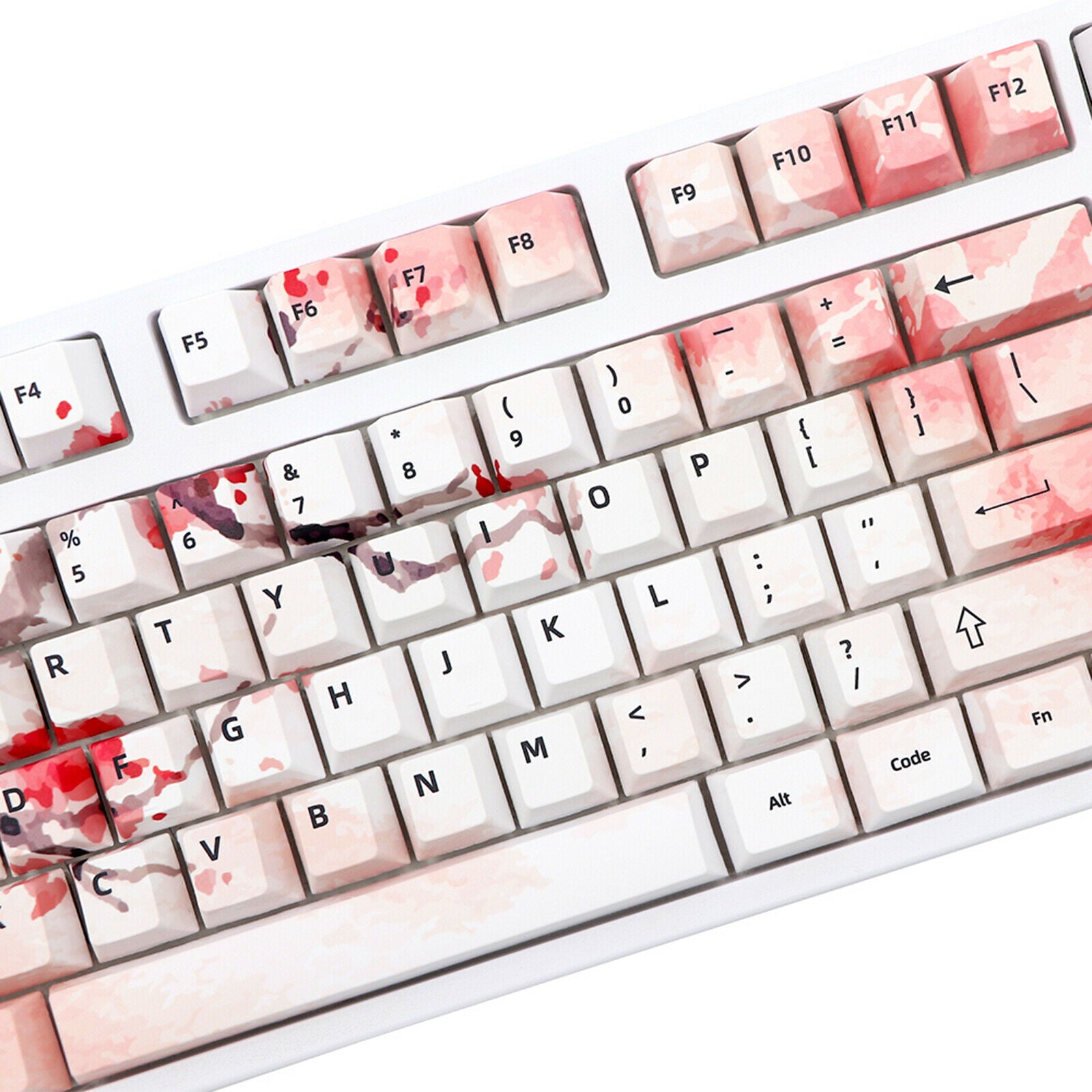 DIY PBT 108 Keys Keycaps Cover for 68 72 Gaming Mechanical Keyboard Professional