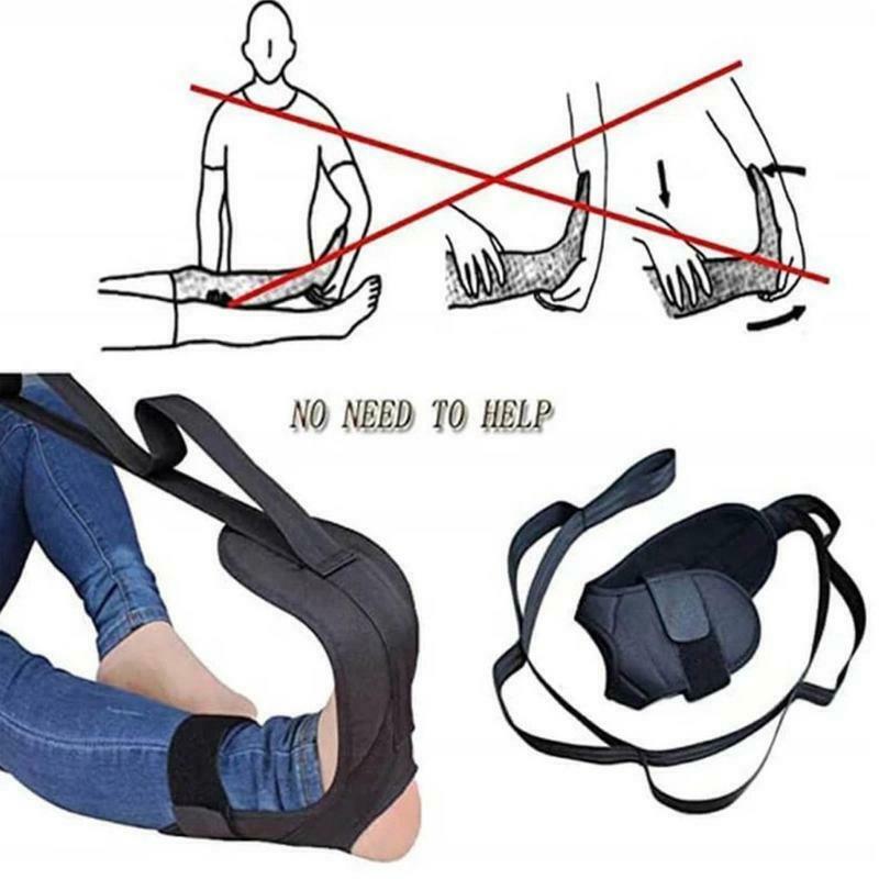 Yoga Stretch Strap,Ligament Rehabilitation Stretch Belt Foot Ankle Plantar Strap