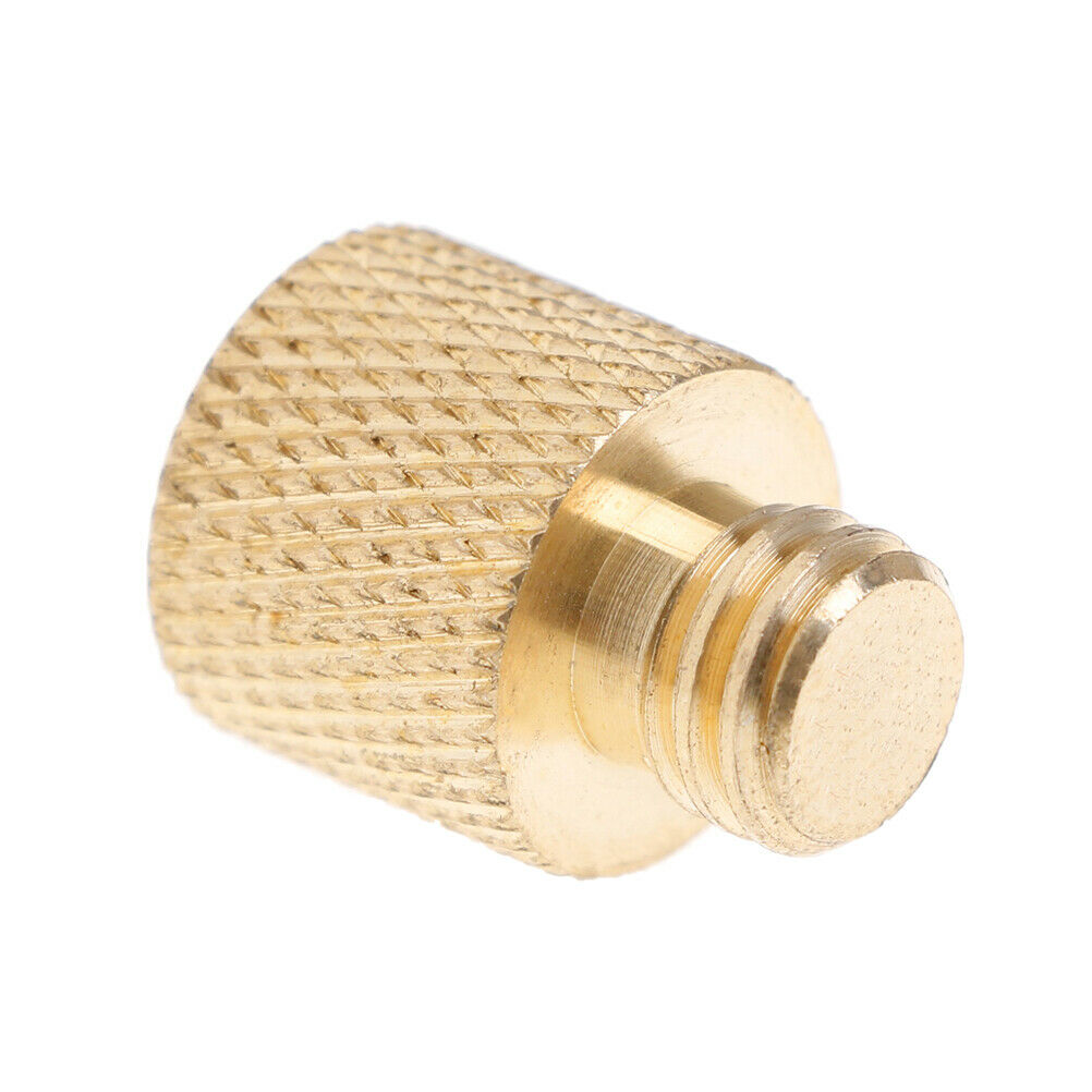 1/4" Female to 3/8" Male tripod thread reducer adapter brass copper for c.l8