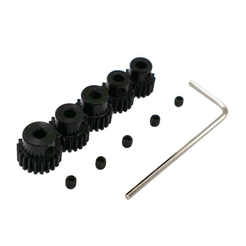 5pcs 48P Pinion Gear Set 22T 23T 24T 25T 26T For 3.17mm Shaft RC Car Parts