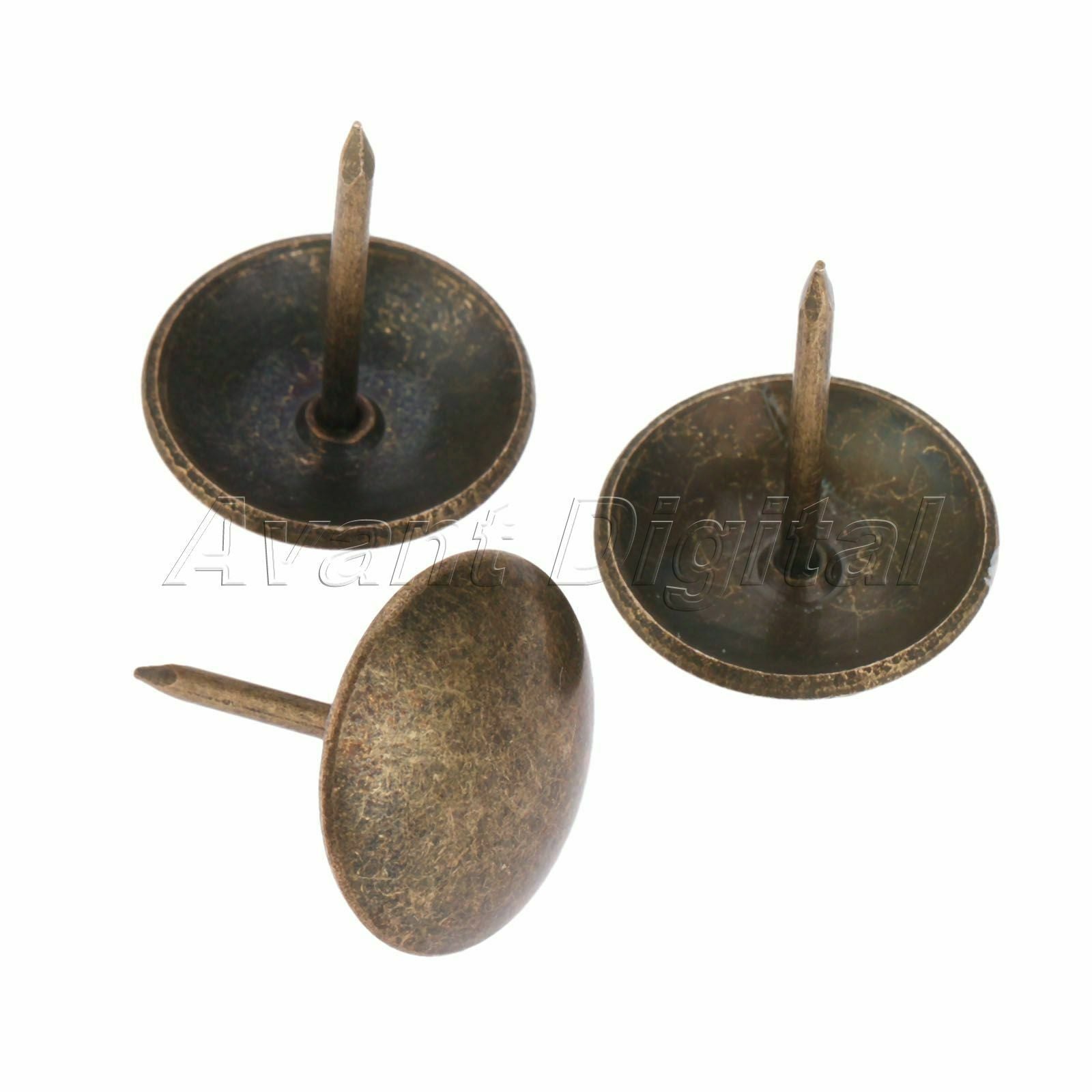 10pcs Upholstery Tacks Studs Pins Nails Sofa Jewelry Box Furniture Decorative
