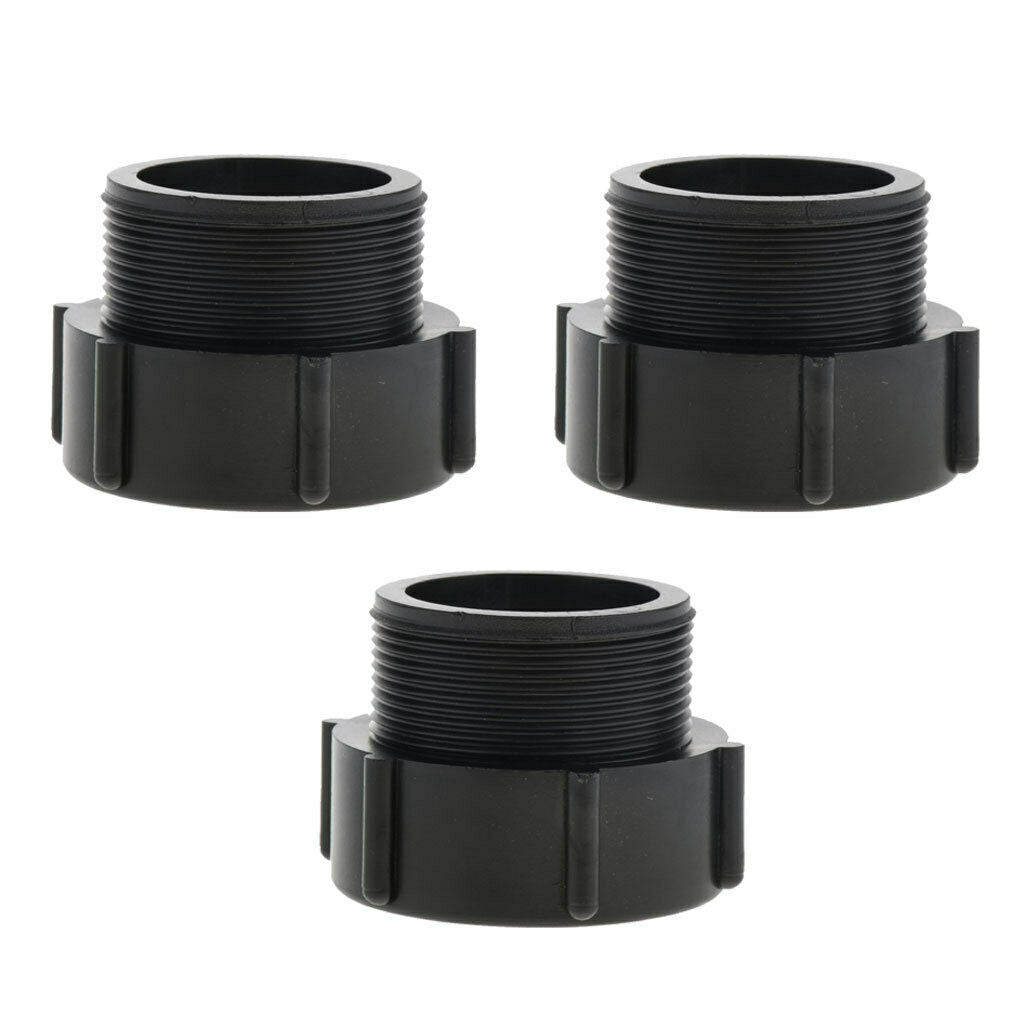 3x 2" IBC Tote Tank Valve Adapter for DN50 BSP Thread Hose Pipe Long-Lasting