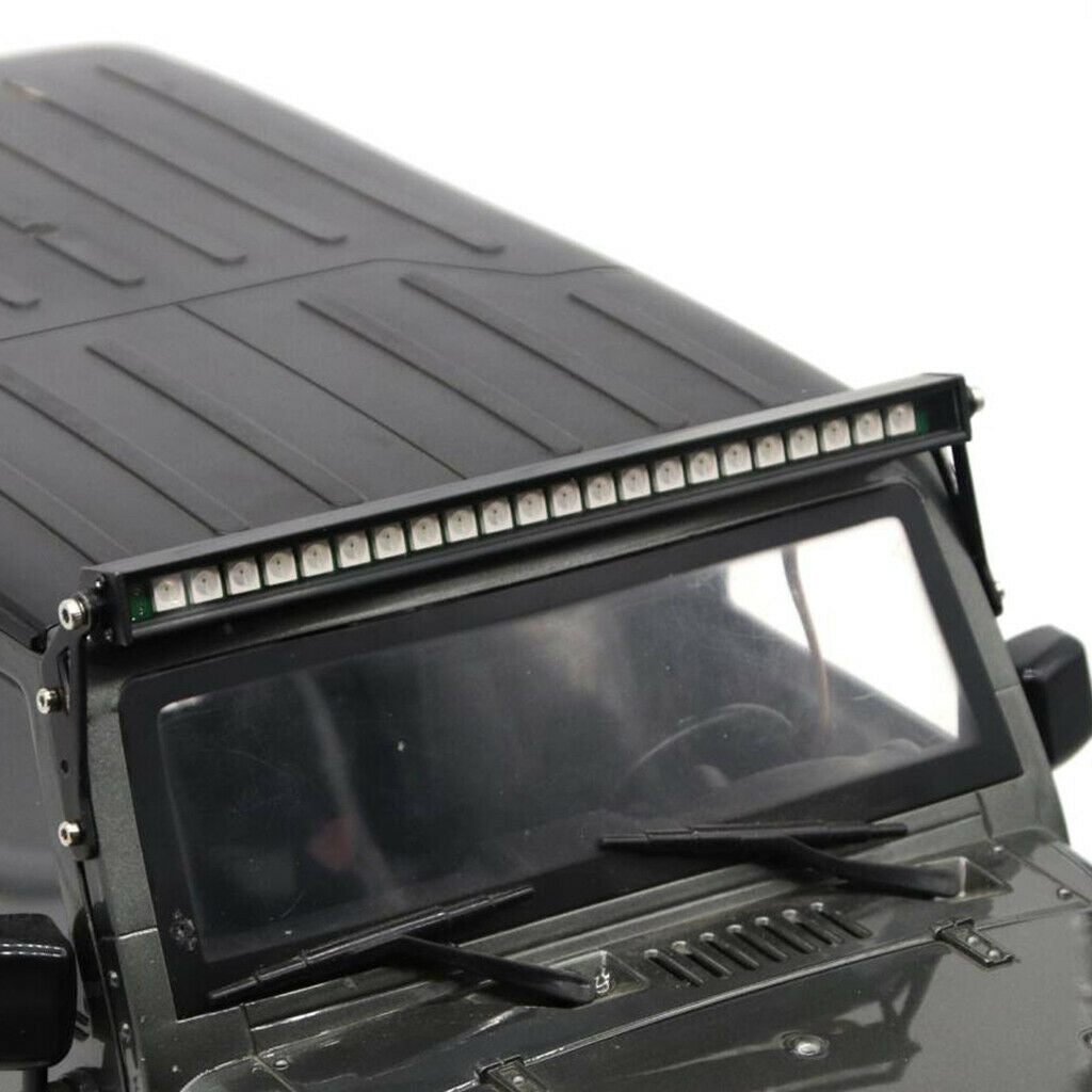 153MM 1/10 Scale RC Crawler Led Roof Light Bar for TRX4 SCX10 90046 90047