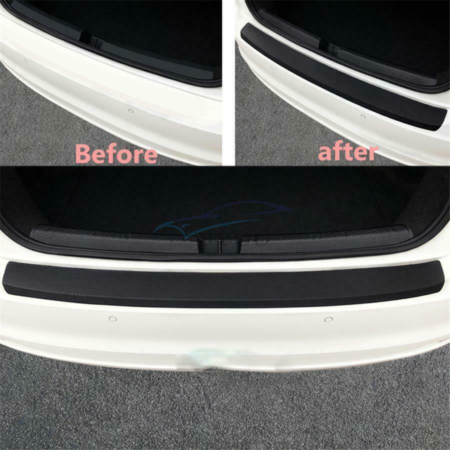 1× Car Rear Bumper Door Sill Protection Trim Strip For Mazda CX-5 CX 5 2017-2021