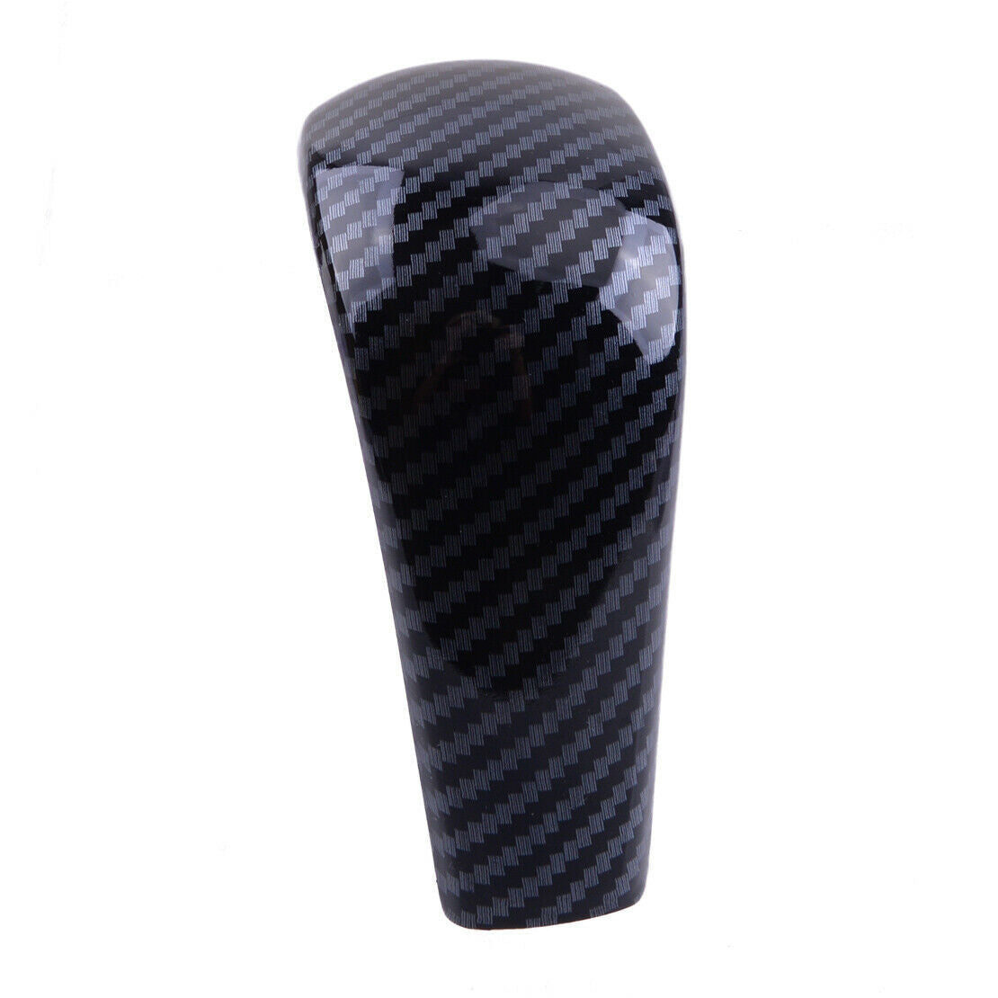 Gear Shift Knob Cap Cover Trim Carbon Fiber Texture Fit For Mazda 3 BP CX-30