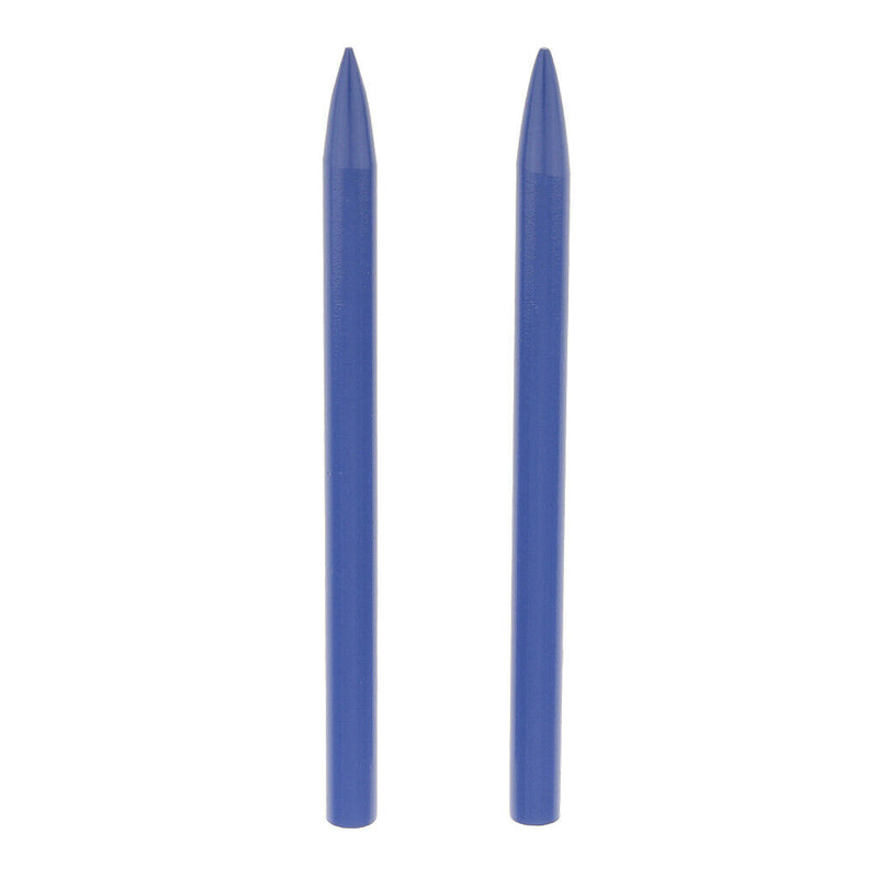 2x Stainless Steel DIY Paracord Lacing Needle for Leather Weaving Blue