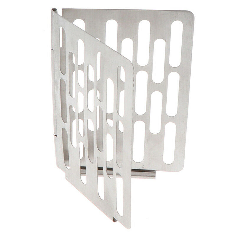 Folding Grill Plate Portable BBQ Stainless Steel Mini Shelf Outdoor Picni.l8