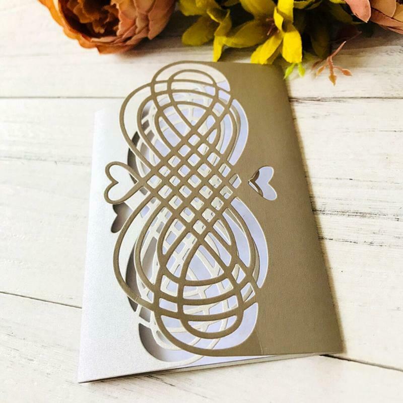 Heart Lattice Metal Cutting Dies Stencil Scrapbooking DIY Album Stamp Paper Card