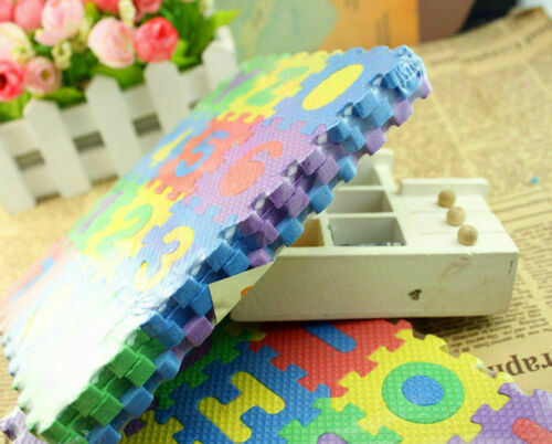 36*/Set Baby Kids Children Play Mats Alphabet Number Soft Foam Floor Mat Puzzle.