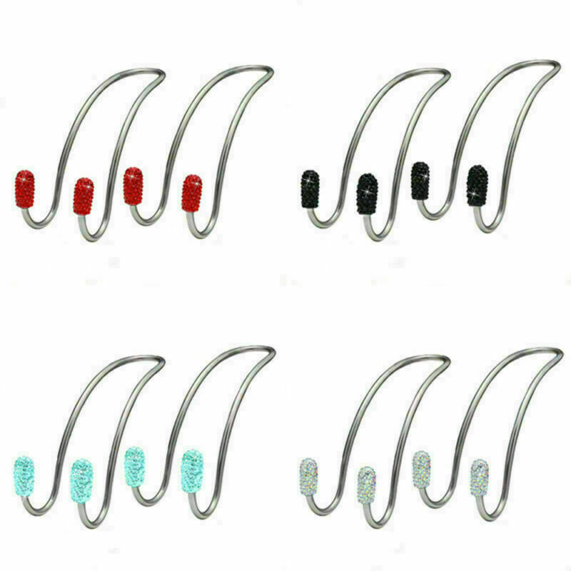 Colorful Car Headrest Hook Vehicle Back Hanging Storage Purse Hanger Bag 2PCS