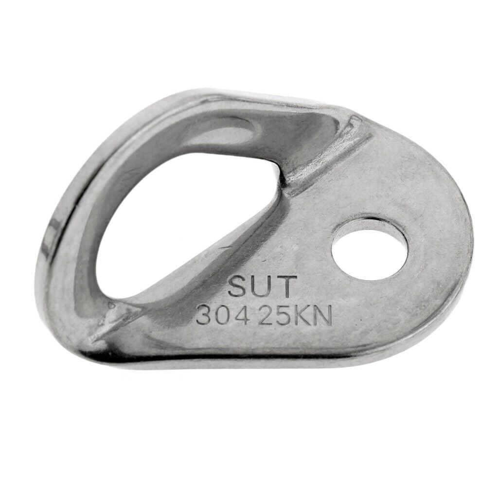 10mm 25KN Stainless Steel Climbing Anchor Bolt Hanger Pack Of 5Pcs