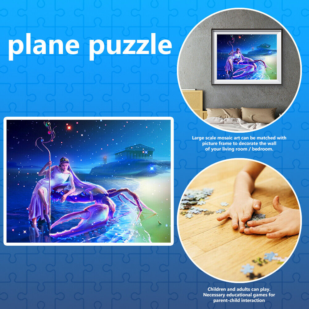 1000pcs DIY Paper Picture Puzzles Jigsaw Beauty Fairy Kids Educational Toys @