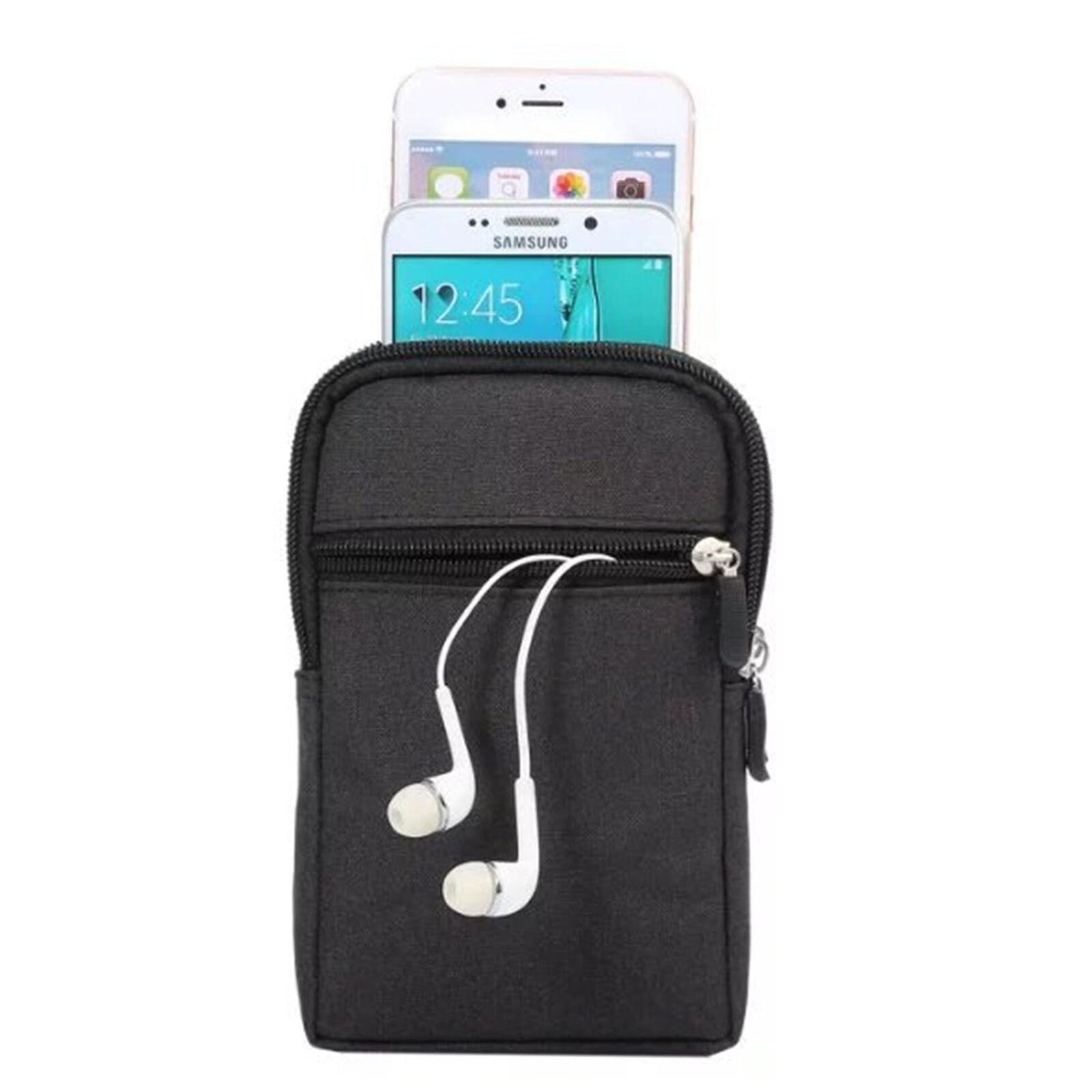 Outdoor Universal Carrying Large Cell Phone Belt Clip Case Bag Pouch Holster