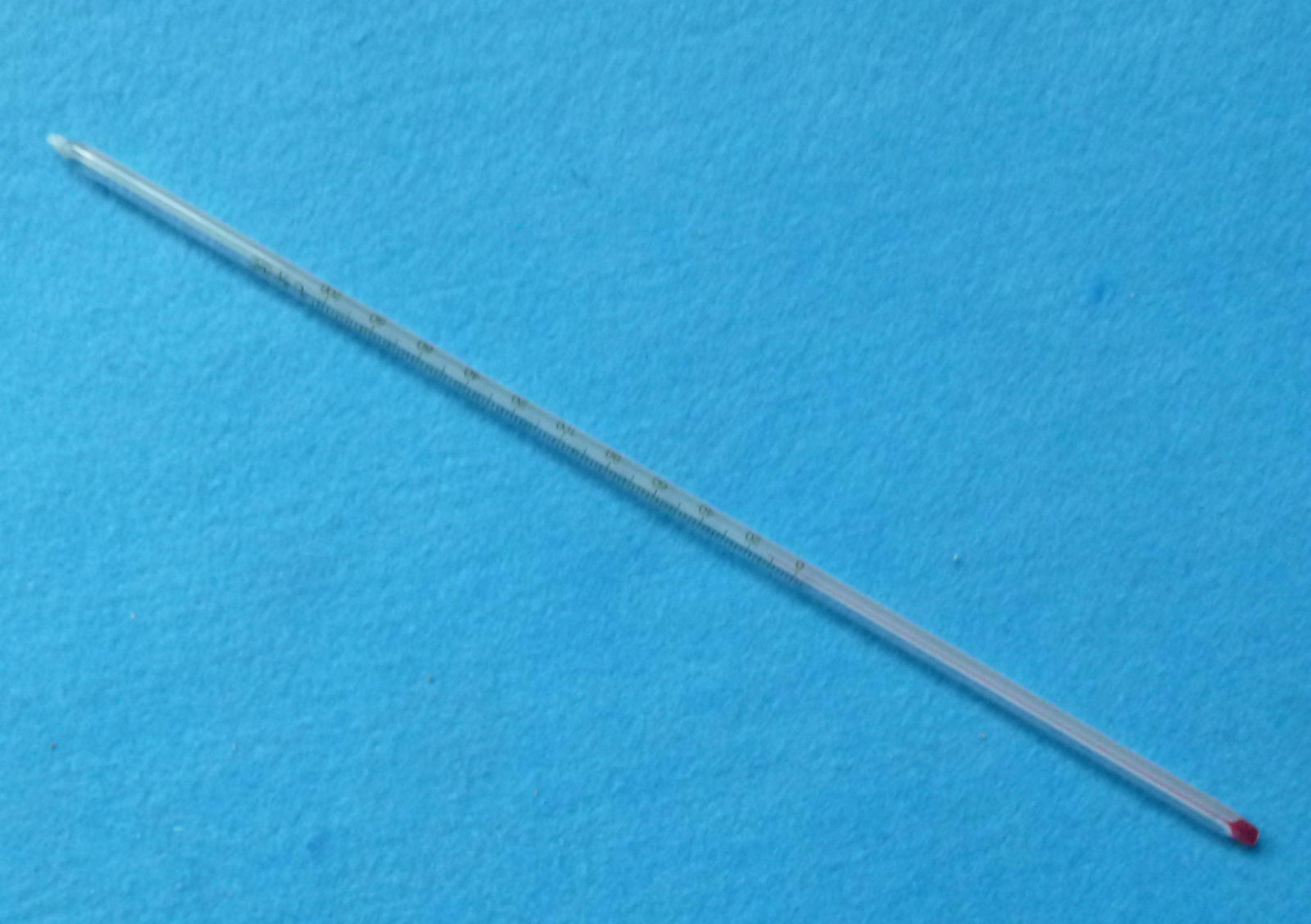 Glass Celsius thermometer,200 C,Length 300mm,Laboratory Glassware