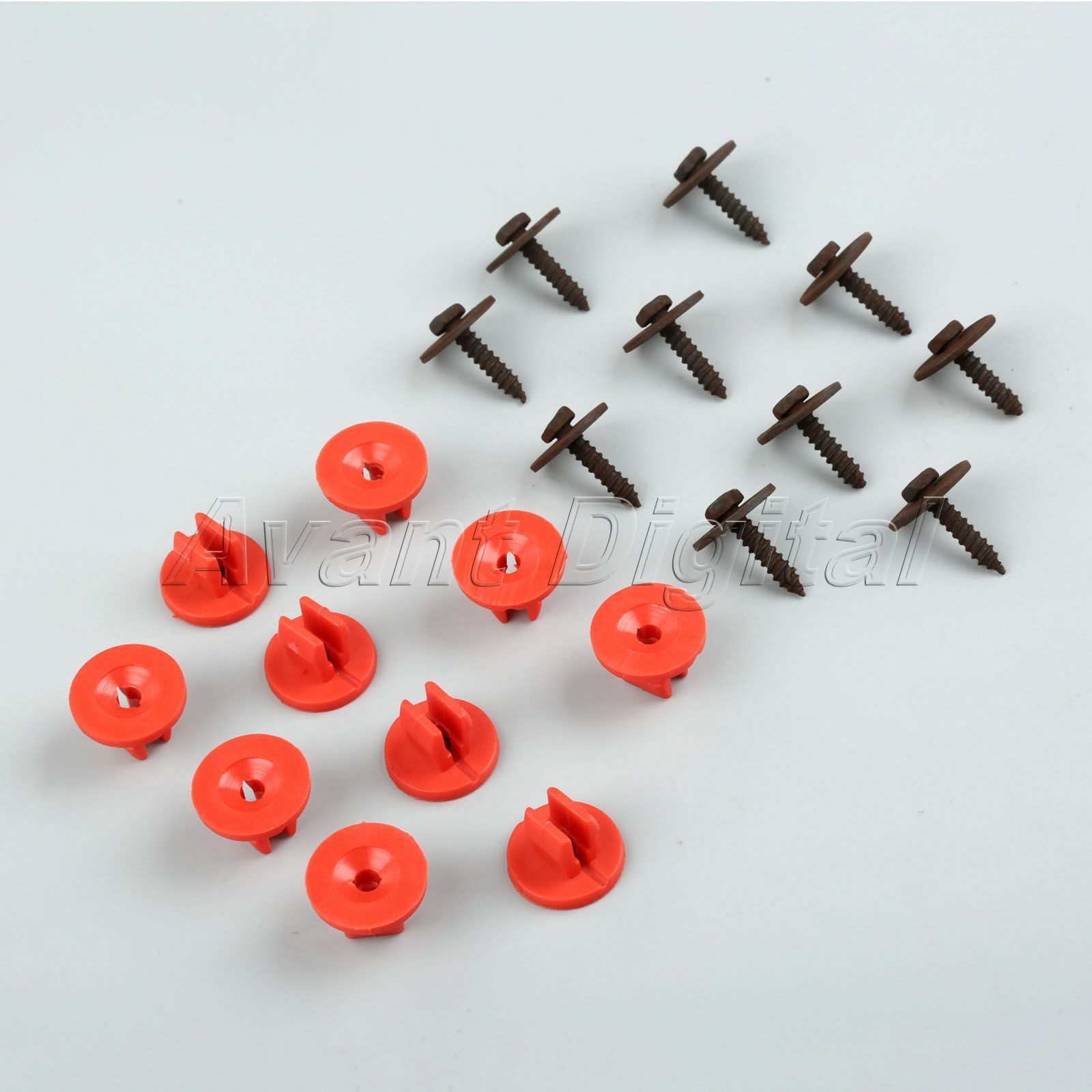 For FORD C MAX S MAX 20PC Engine Undertray Cover Clips Bottom Cover Shield Guard