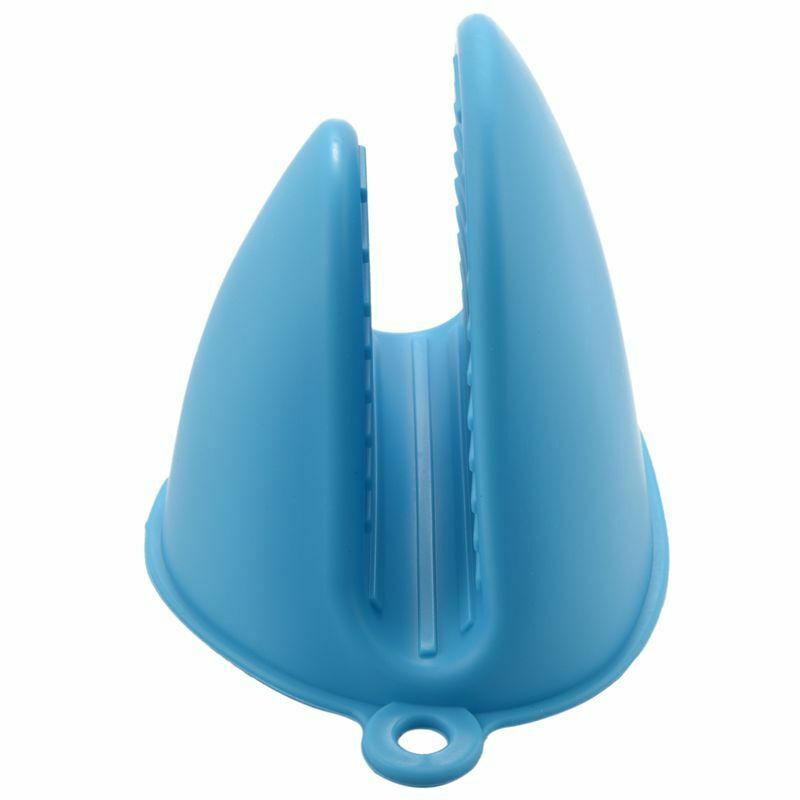 1X(Oven Mitts Silicone Heat Resistant Pinch Mitts, Cooking Pinch Grips, Pot Ho7)