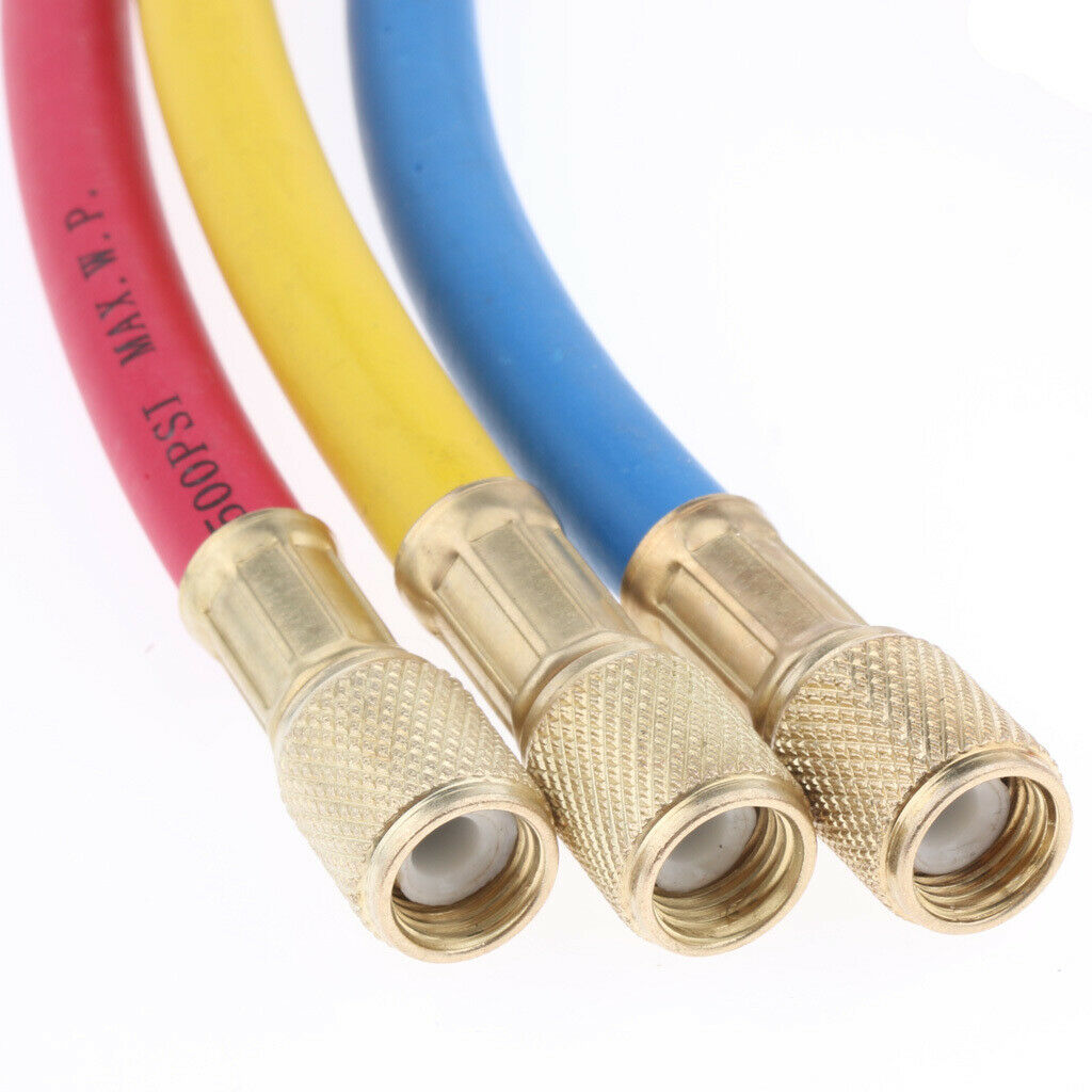 R12 R22 R134A R502 HVAC A/C  Test Charging Manifold Gauge Set