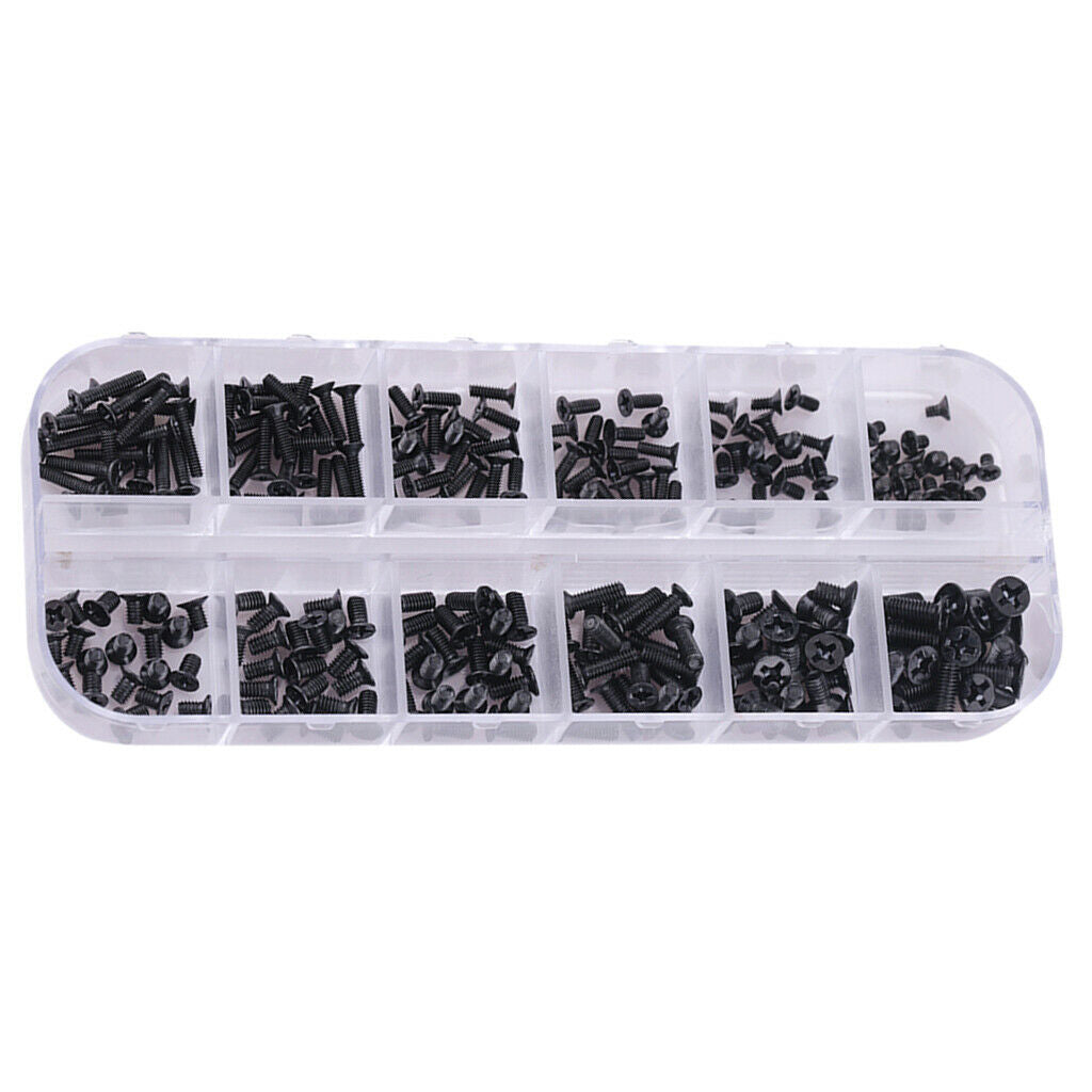 Pack of 240 Universal Laptop M2 M2.5 M3 Screws Set for IBM Sony Motherboard