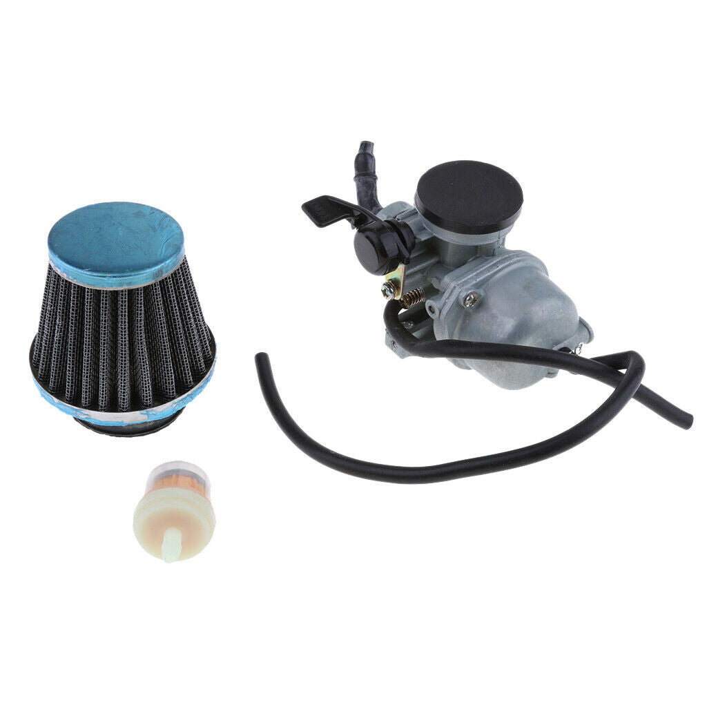 Carb Carburetor with Air Filter Oil Cup for Kawasaki KLX110 2002-2010