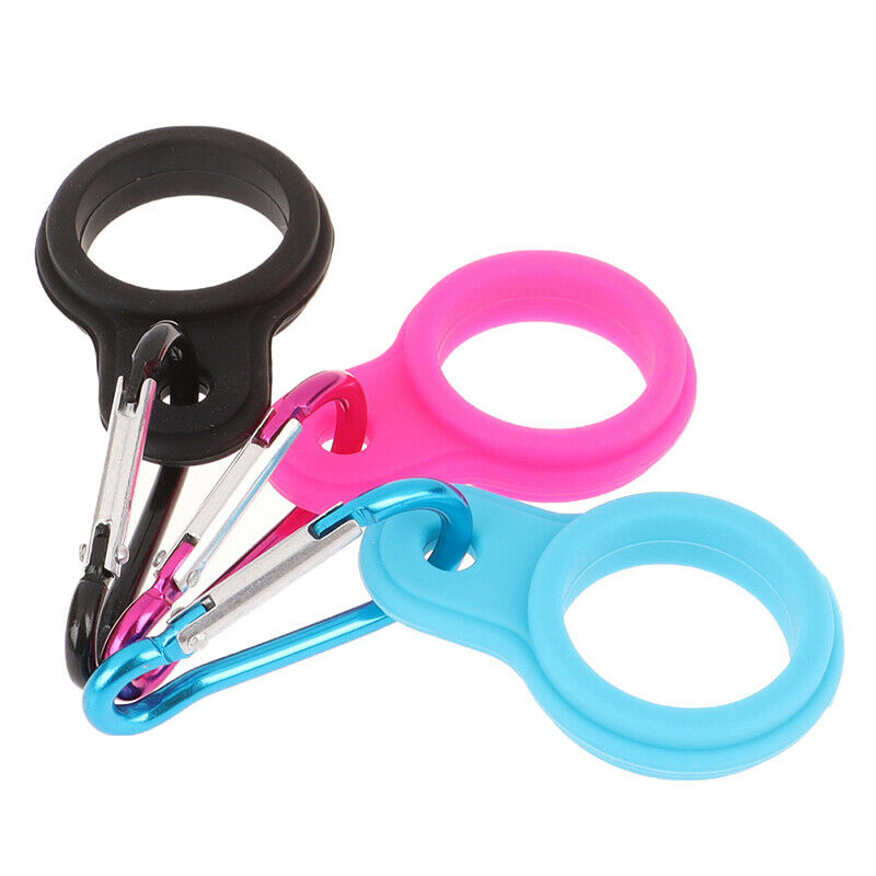 2Pc Sports Kettle Buckle Outdoor Carabiner Water Bottle Holder Camping To.l8