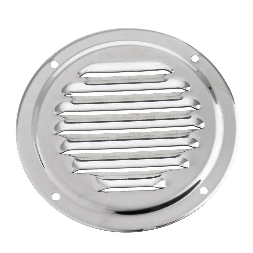4 Pieces Stainless Steel Louvered Vent Boat Yacht Air Vents Air Ventilation