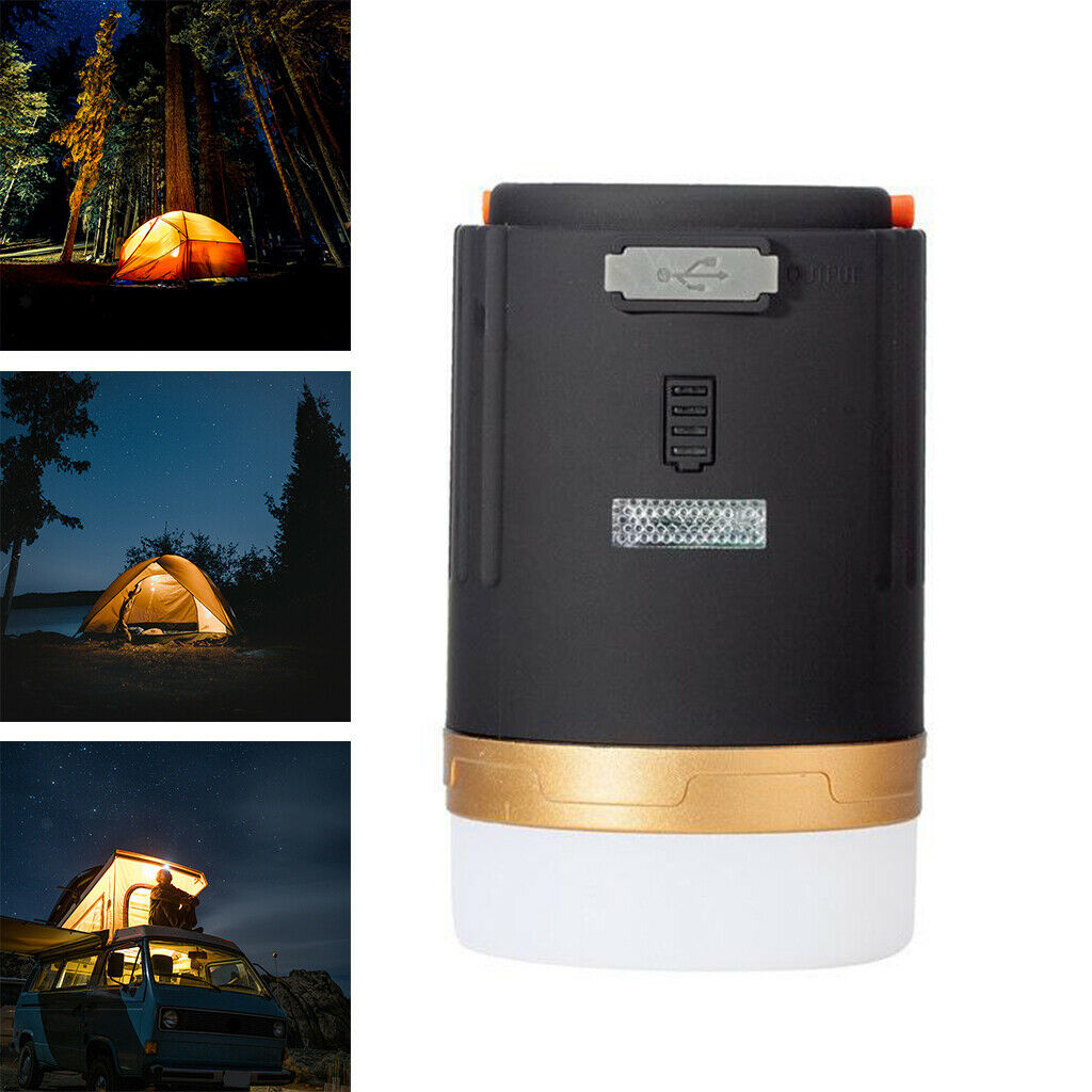 LED Camping Tent Light Emergency Hanging Lantern Fishing Lamp Patio Garden