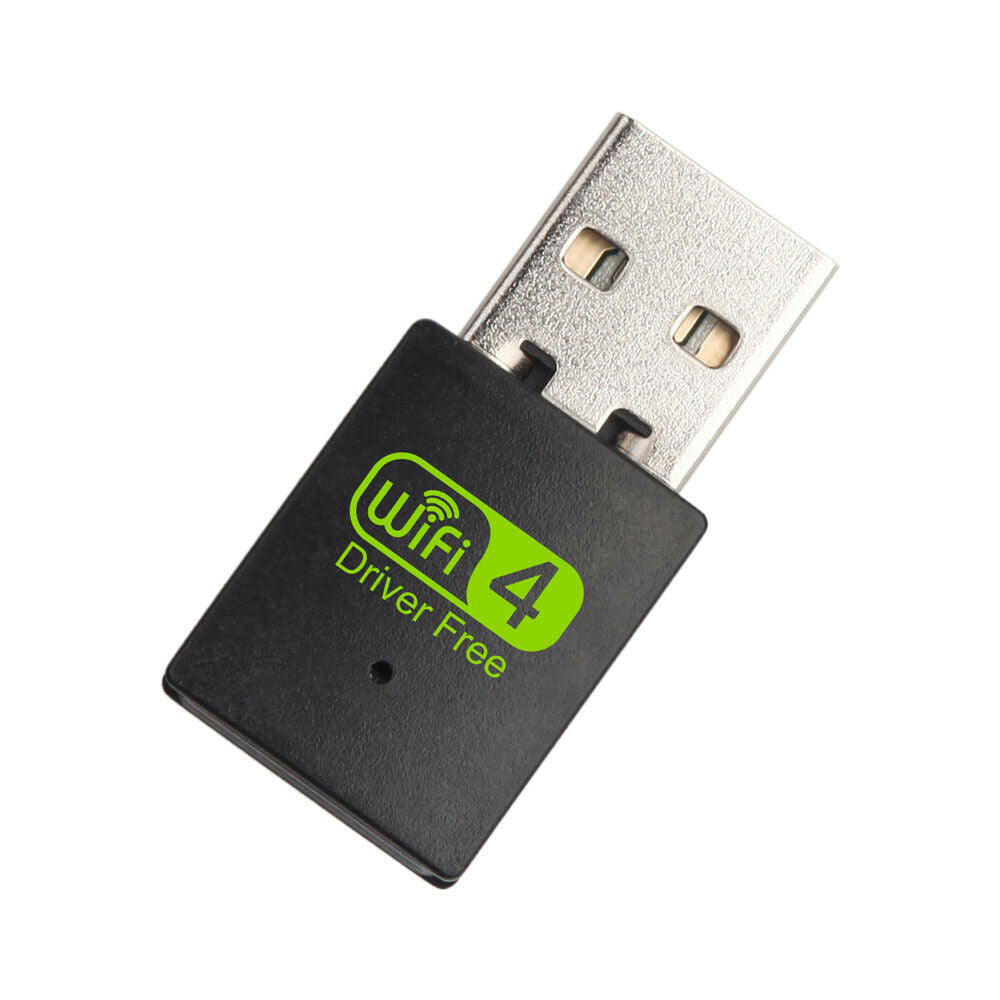 300 Mbps 2.4-5ghz USB Dual Band Wireless Adapter WiFi Dongle 802.11 AC Laptop @
