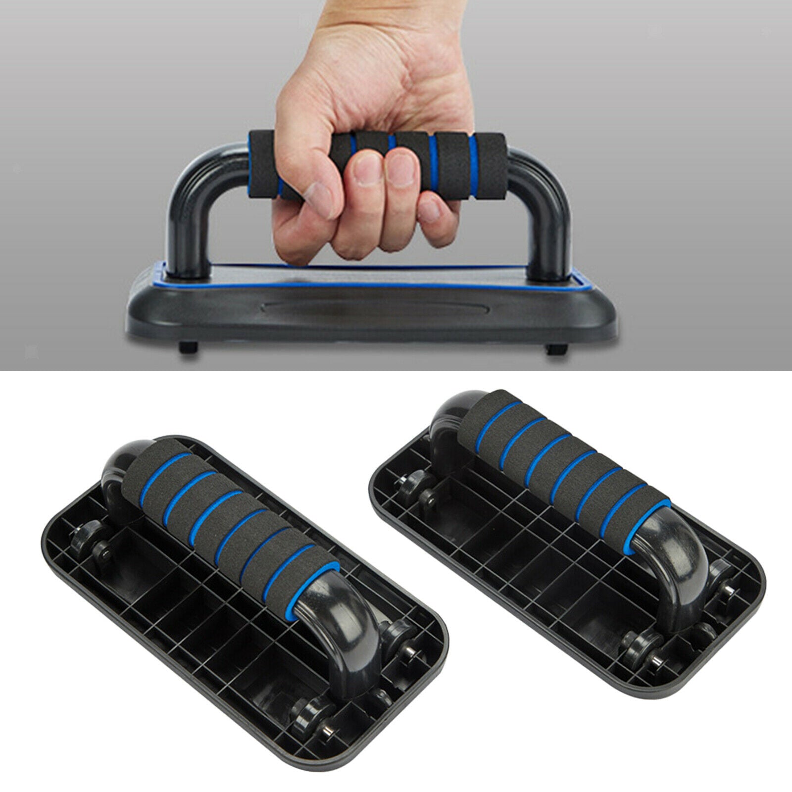 Push Up Bars - for Gym Great for Foam Handle Pad Handles Grips Equipment