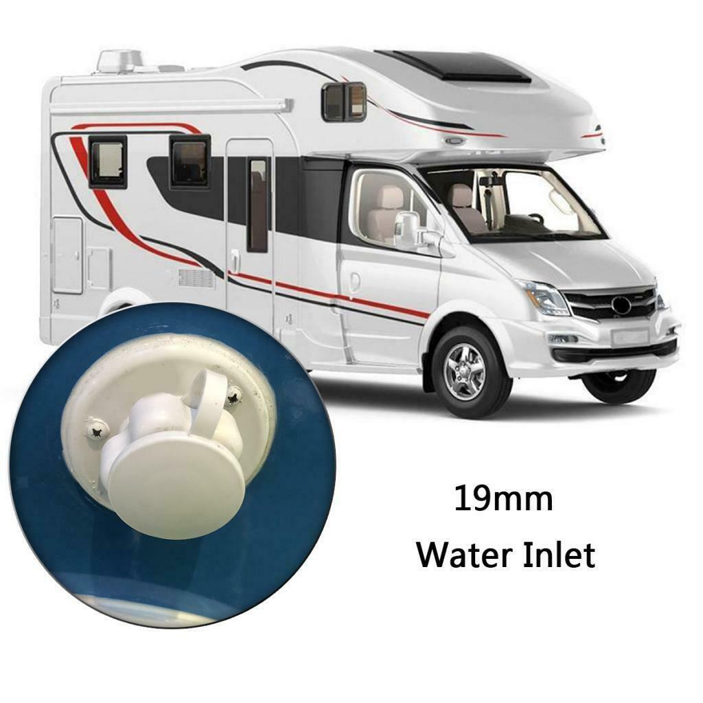 19mm Round Gravity Water Filler Hatch Lockable Car Assemblies UV stabilized