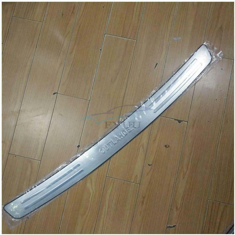 1×Stainless Steel Trunk Rear Guard Trim Cover For 2009-2012 Mitsubishi Outlander
