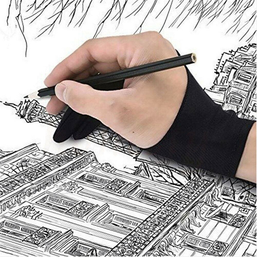 Professional Free Size Artist Drawing Glove for Huion Graphic Tablet Drawing