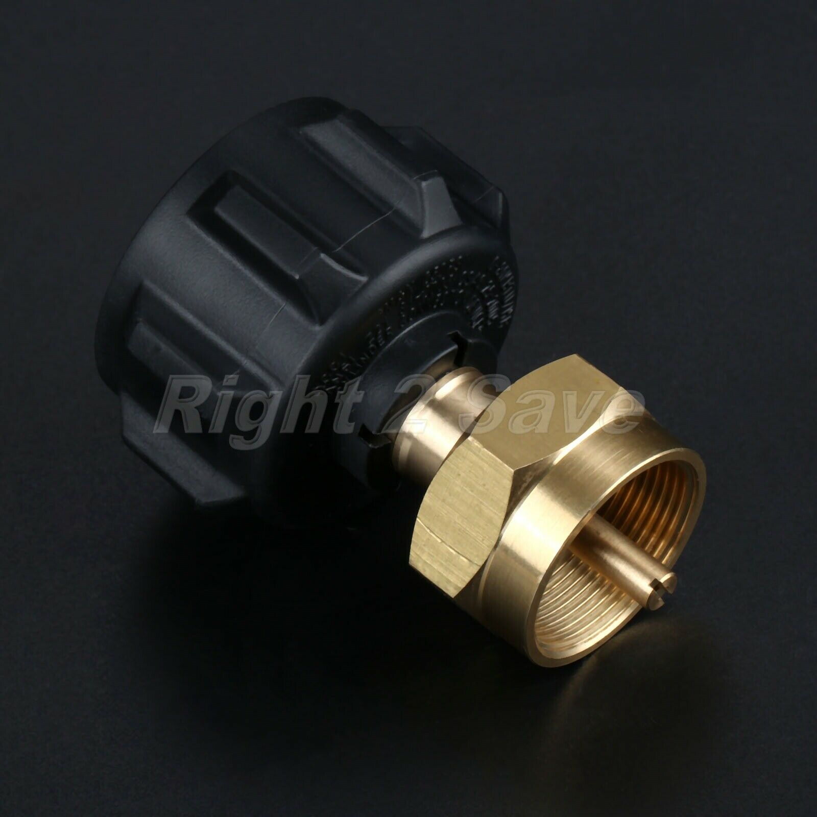 Outdoor Camping Propane Refill Adapter Gas 1 LB Cylinder Tank Coupler Adapter