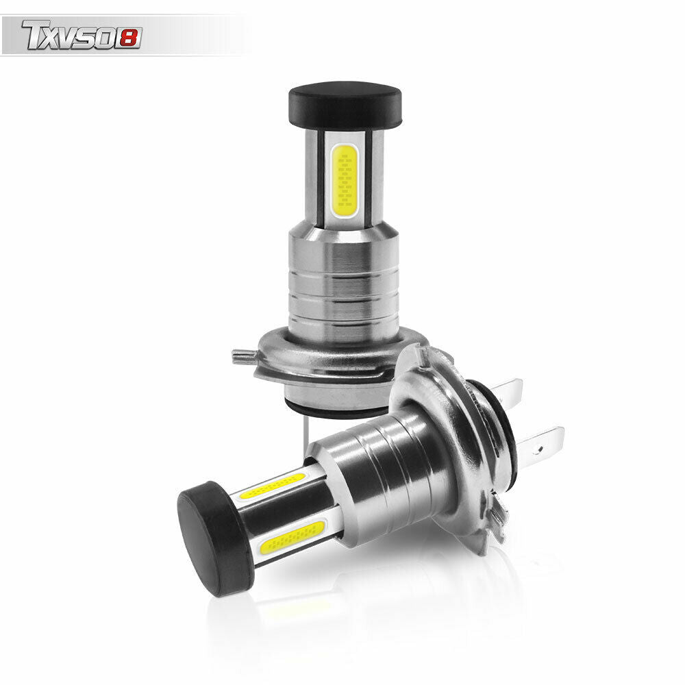 M7 MAX H7 6000K White 55W 13000LM Car LED Bulbs Headlights Set Kit