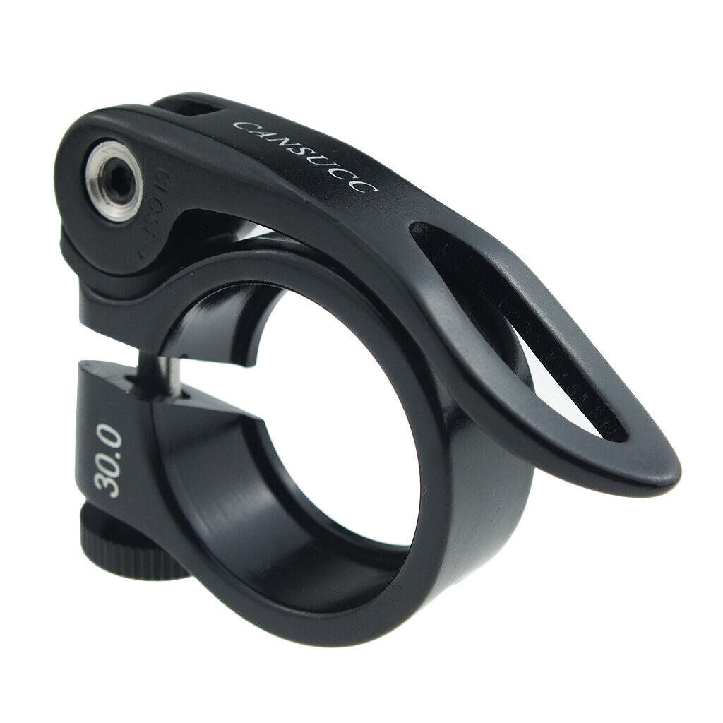 2Pcs 30mm Bike Seat Post Clamp Collar for 25.4/27.2mm Bicycle Seat Post Tube