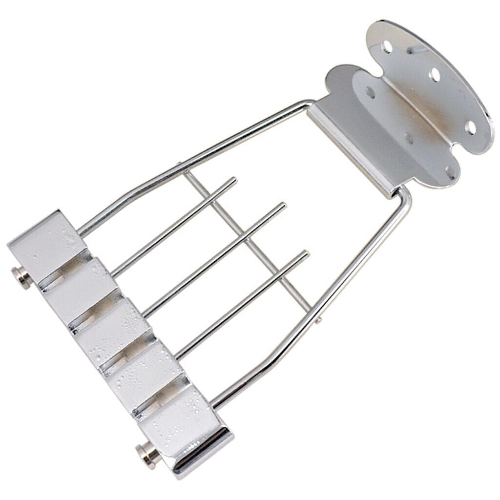 Electric Guitar Bass Parts Bridge Trapeze Tailpiece Replacement Parts 15mm