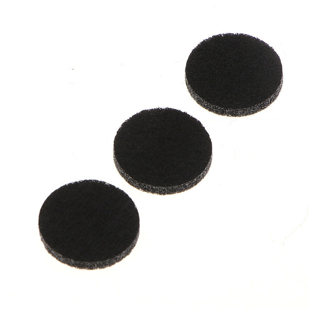 200Pcs 21mm Aromatherapy Essential Oil Diffuser Locket Refill Pads black