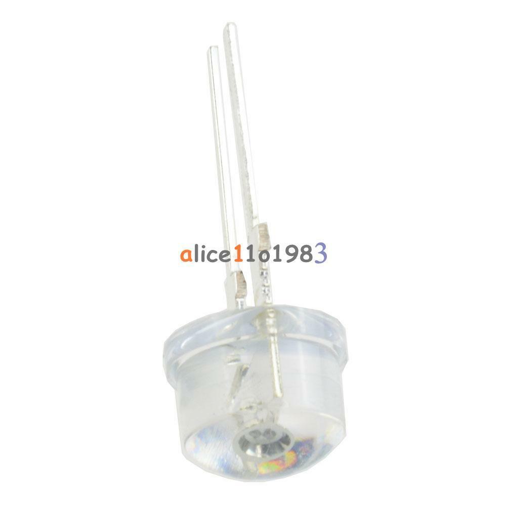 10PCS 8MM Straw Hat 0.5W LED Light Emitting Diode White LED High Power