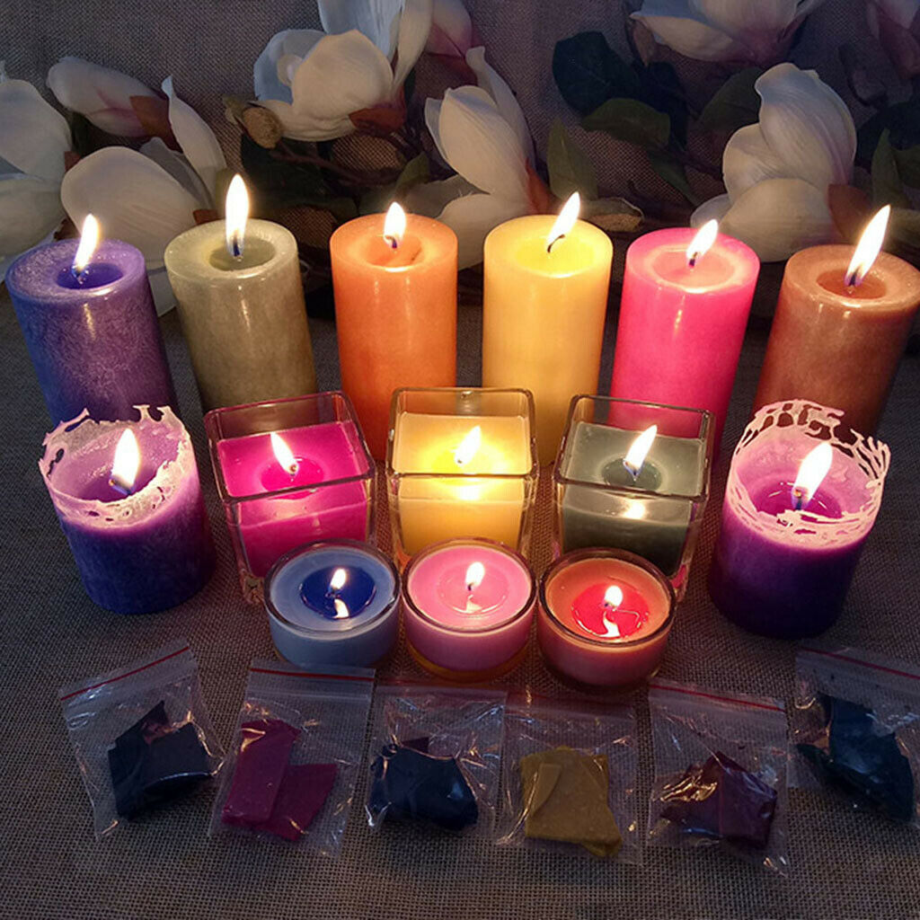 48gCandle Dye Pigment Chip Plant Colouring Material for Candle Making Supply