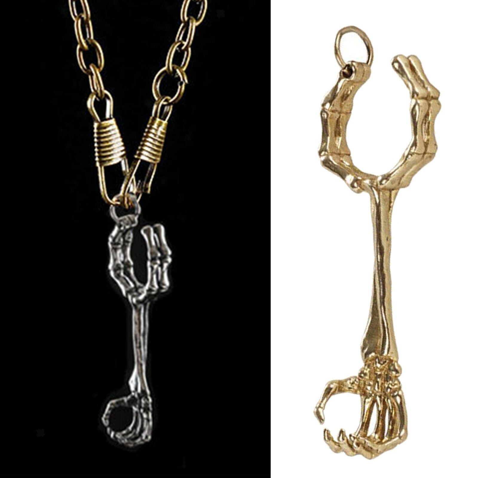 Pure Brass Smoking Holder Ring Cigarette Stand Clip Free Hands Smoking Accessory