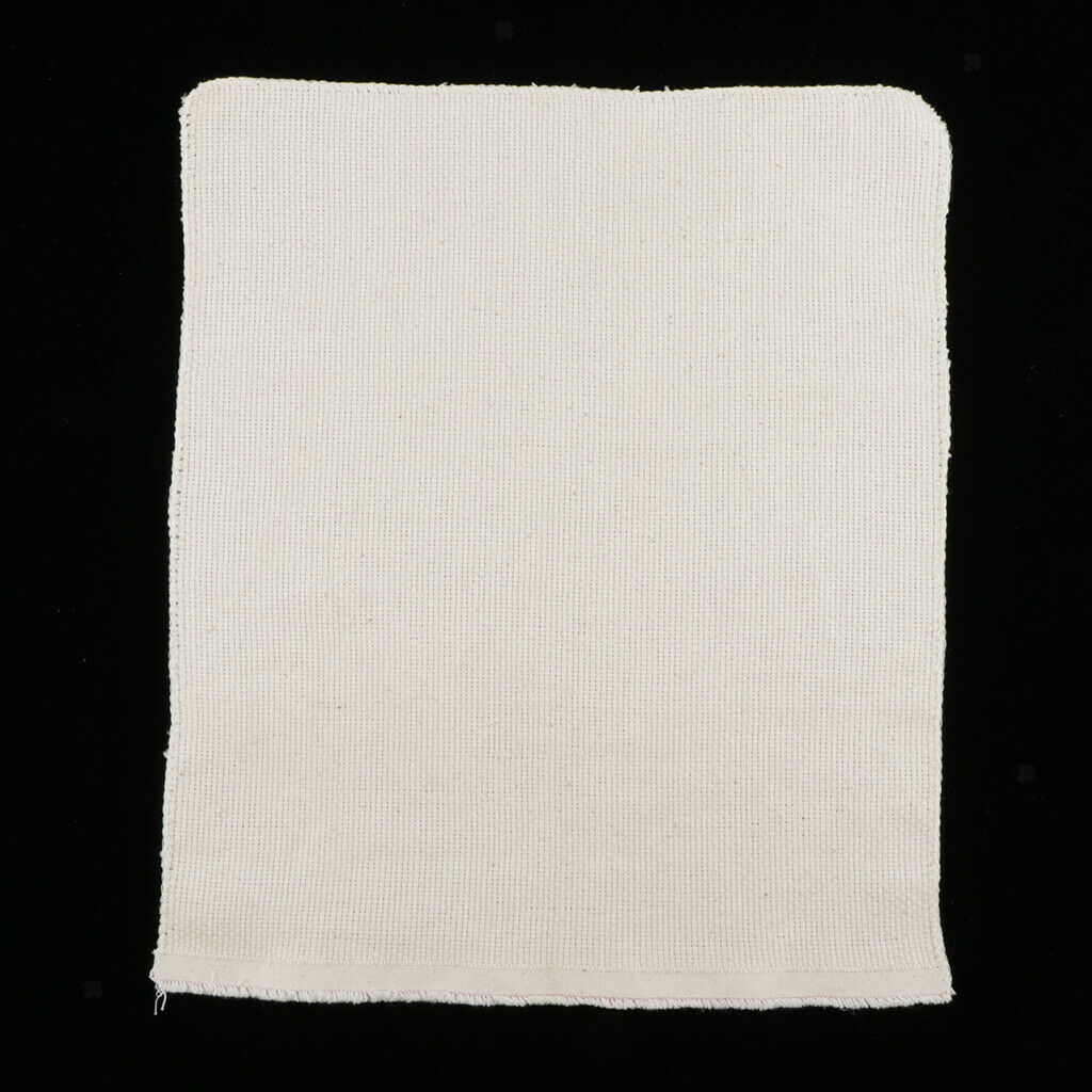 Cotton Monk's Aida Cloth for Embroidery/Rug Hooking/Punch Needling 30x34cm