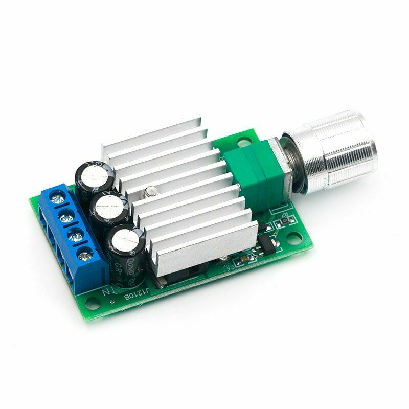 12V24V10A Stepless Variable Speed with Switch Pwm Dc Motor Speed Controller