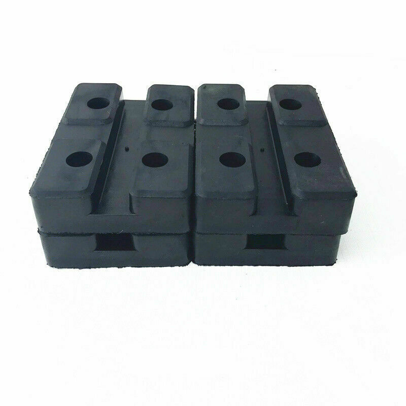 4 x Square Heavy Duty Rubber Arm Pads Car Lift Accessories For Auto Truck Hoists