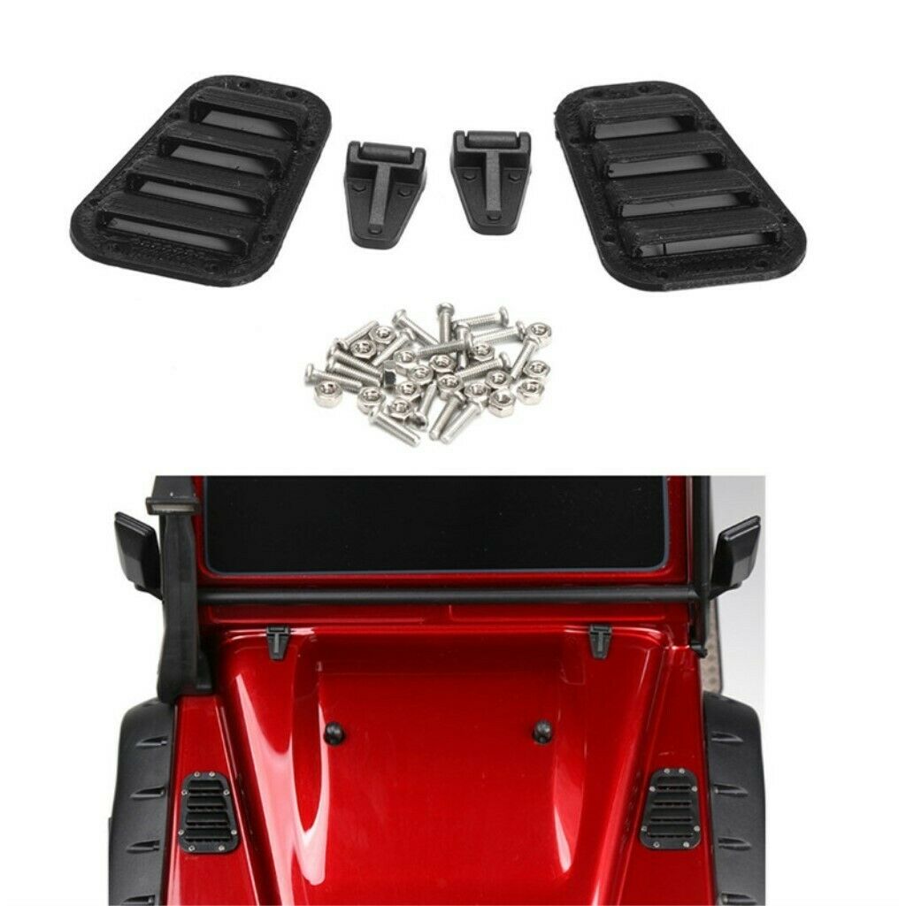 1/10 Remote Control Crawlers Truck Intake Grille Cover & Engine Cover Hinge for