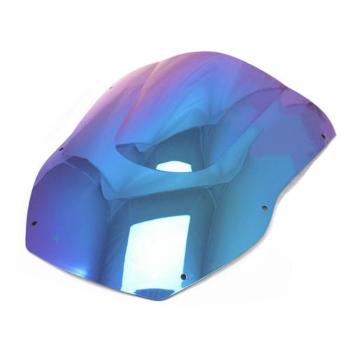 Dark Motor Double Bubble Windshield for Kawasaki Ninja ZX12R ZX 12R 2000-2001