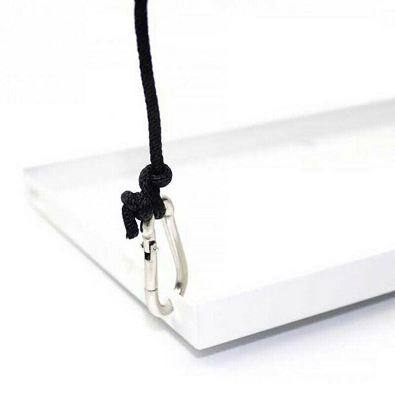 2Pcs Adjustable Light Lifters Hangers Rope Ratchet Lights Lifters ReflectorBDAU