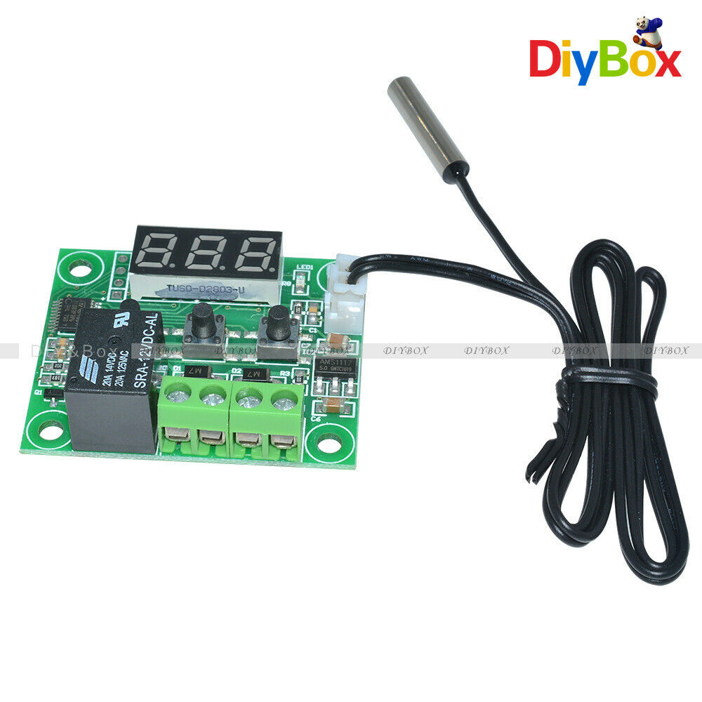 Digital W1209 12V Thermostat Temperature Control Sensor Switch Module -50-110°C