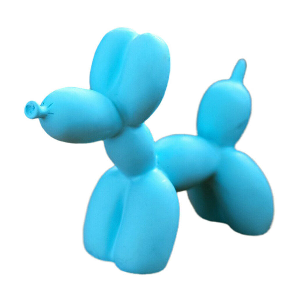 2pcs Balloon Dog Ornament Shinning Collectable Sculpture Gifts For Child